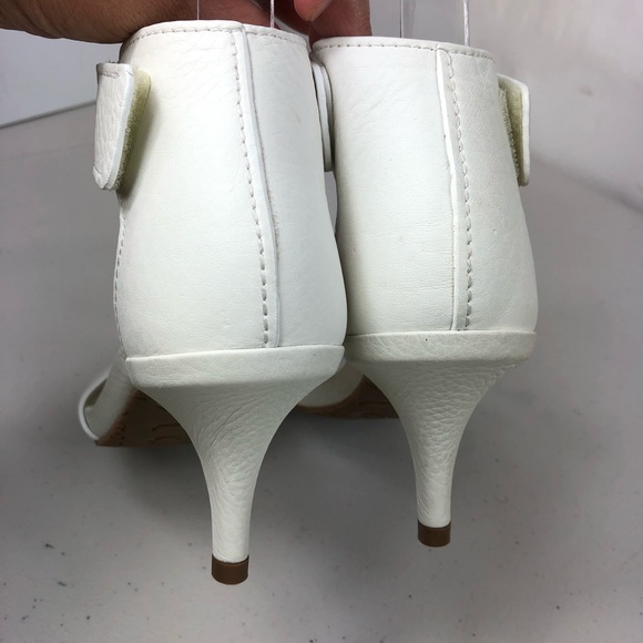 Pedro Garcia Sandals White Cervo Winka Size 36.5 - Picture 4 of 8